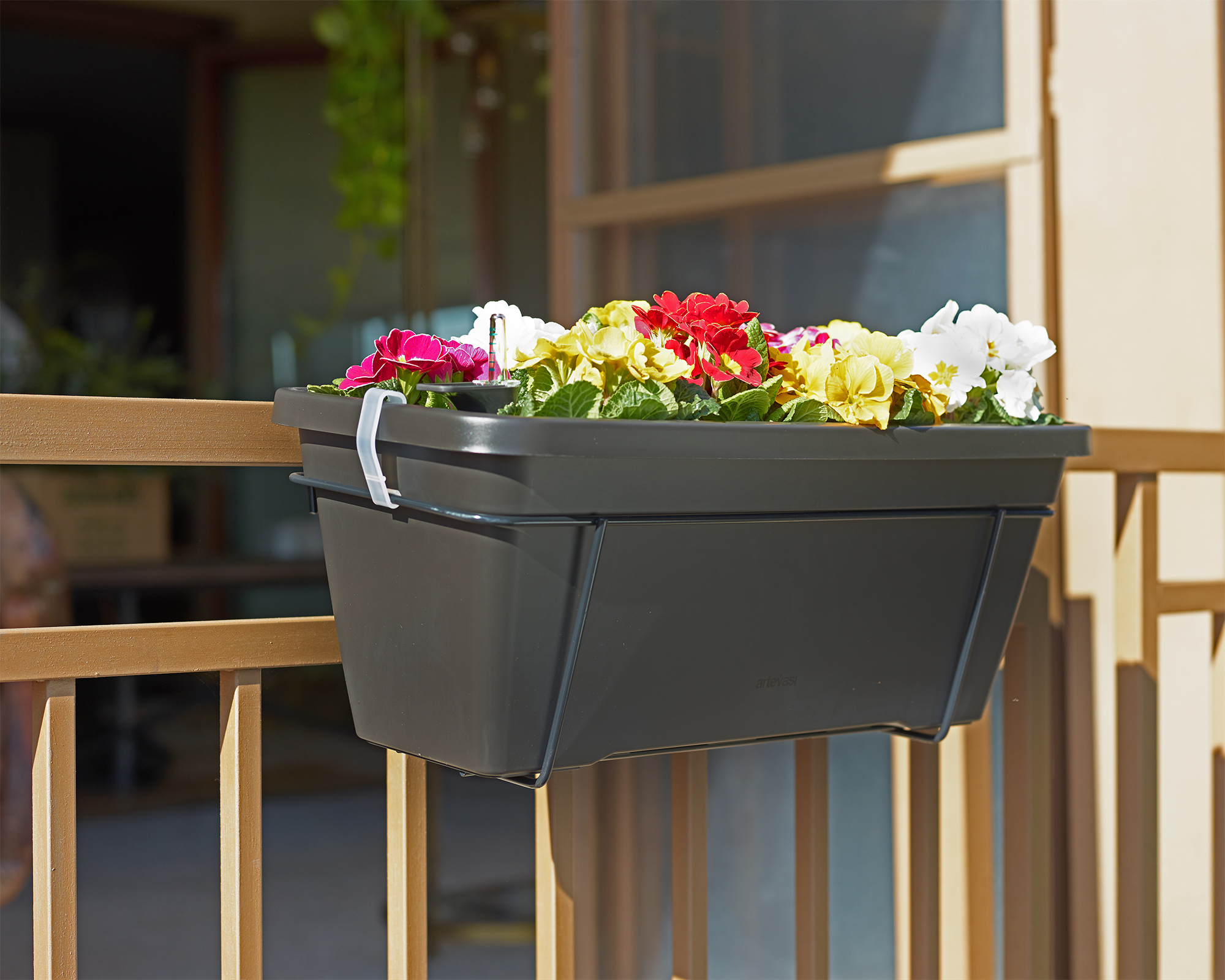 Venezia L Balcony Plant Box Self Watering System Kit